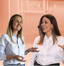 Mai Pistiner dando una clase
